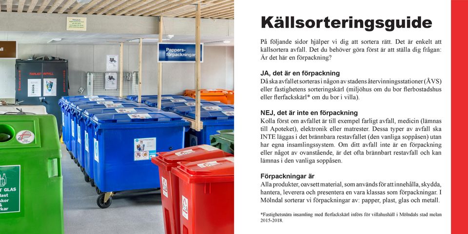 villa). NEJ, det är inte en förpackning Kolla först om avfallet är till exempel farligt avfall, medicin (lämnas till Apoteket), elektronik eller matrester.