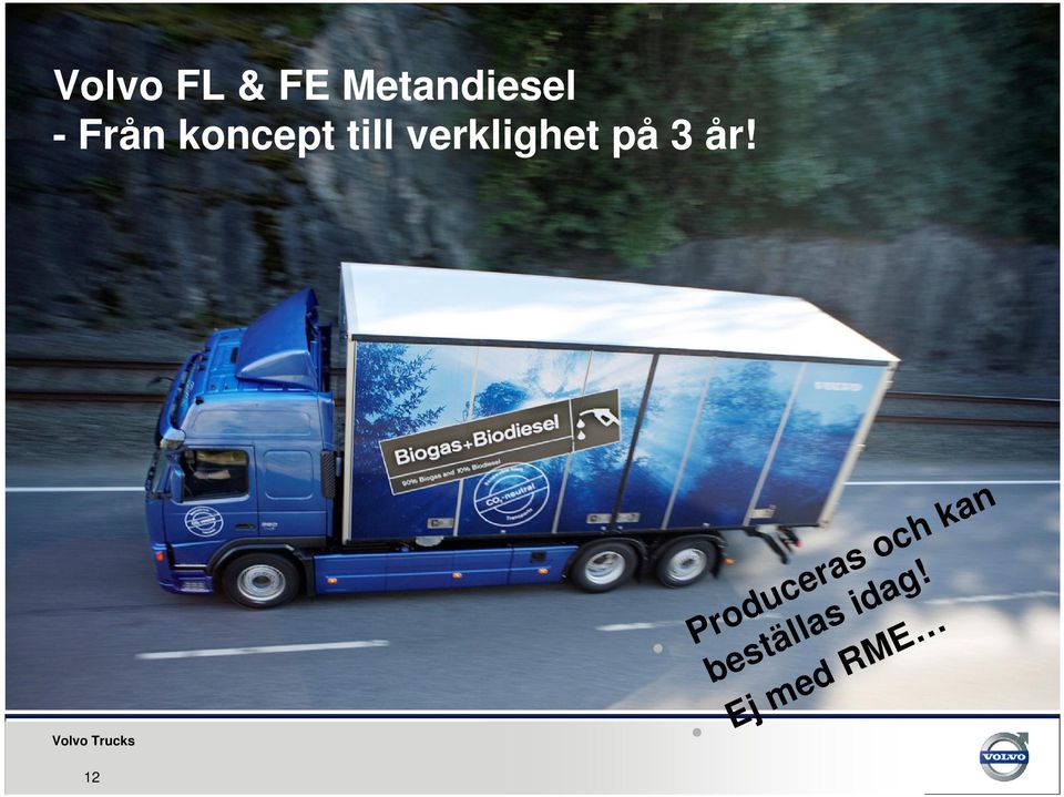 FE Metandiesel - Från