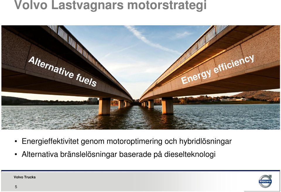 genom motoroptimering och hybridlösningar