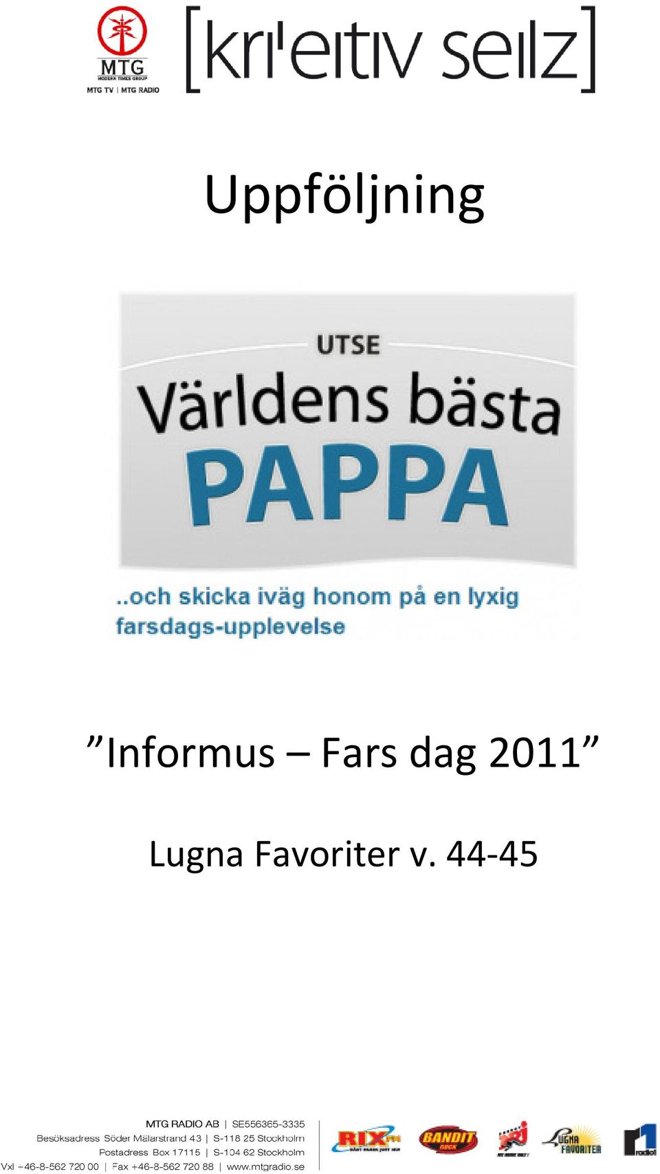 dag 2011 Lugna