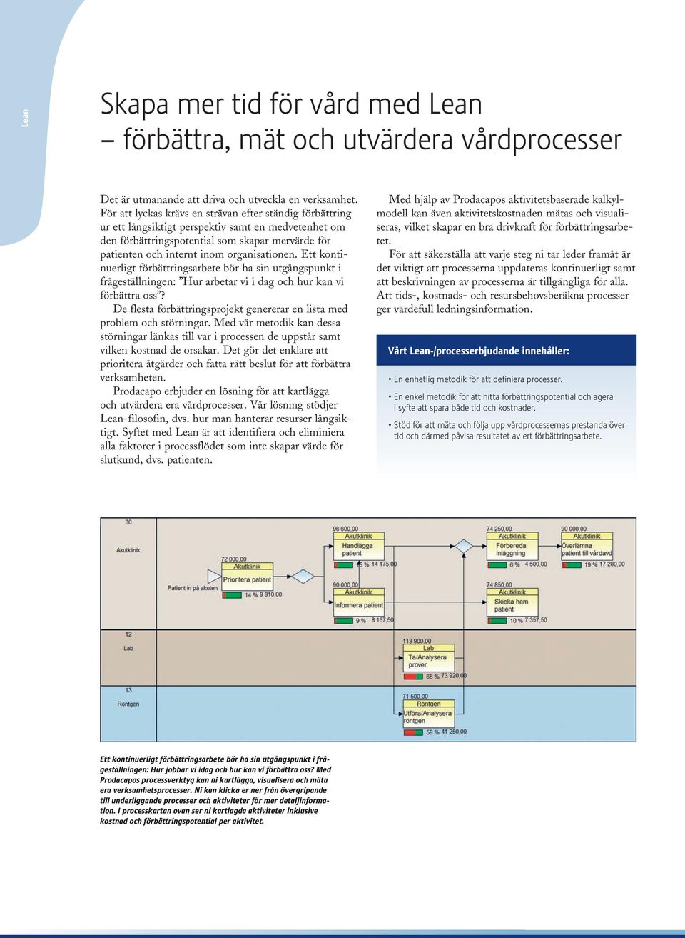 organisationen. Ett kontinuerligt förbättringsarbete bör ha sin utgångspunkt i frågeställningen: Hur arbetar vi i dag och hur kan vi förbättra oss?