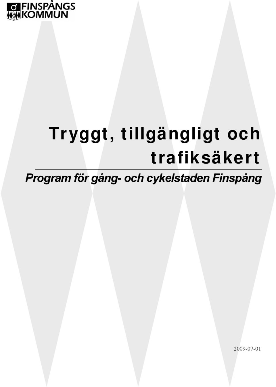 Program för gång- och