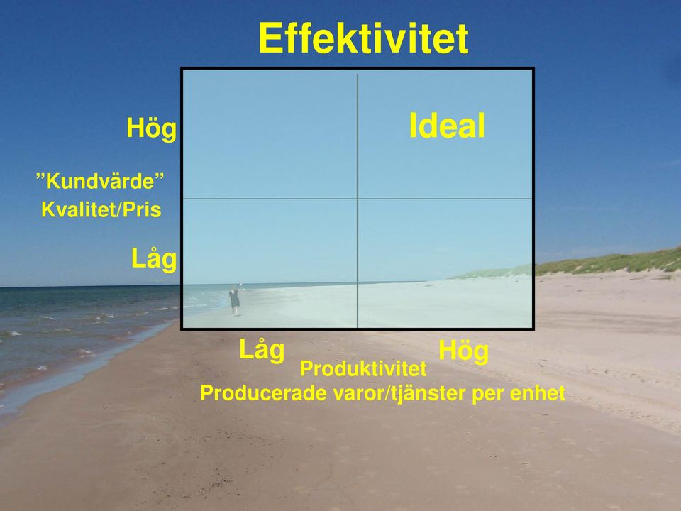 Låg Hög Produktivitet