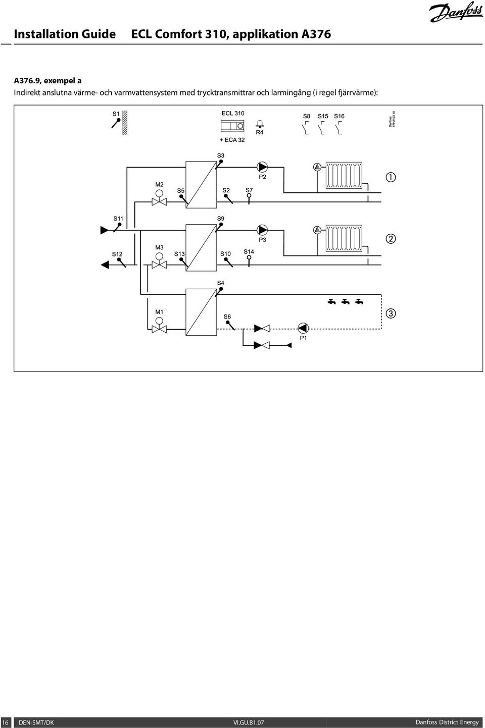 32 R4 S8 S15 S16 Danfoss 87H2103.