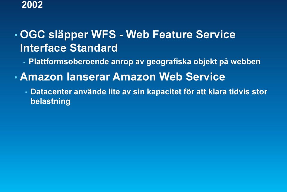 på webben Amazon lanserar Amazon Web Service Datacenter