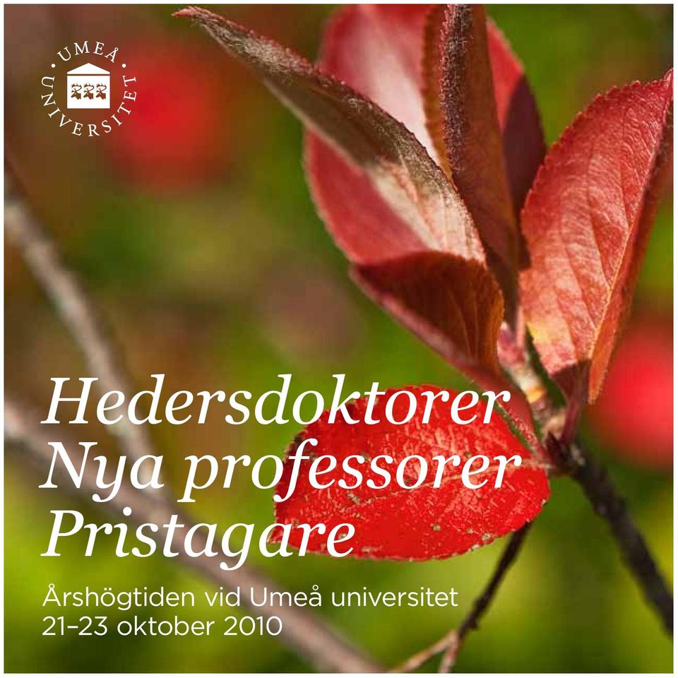 Årshögtiden vid Umeå