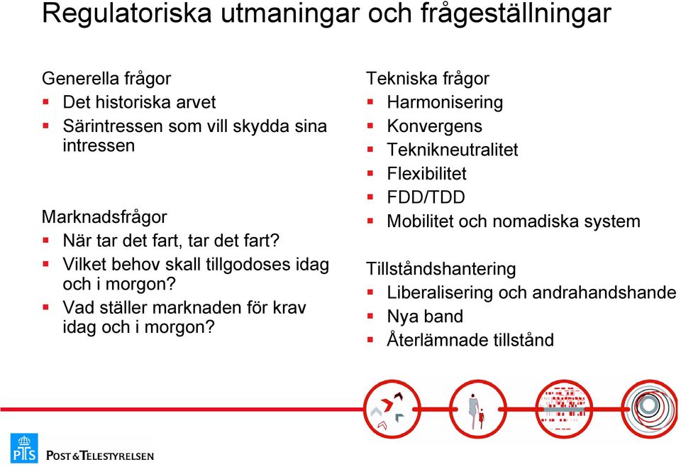 Vad ställer marknaden för krav idag och i morgon?