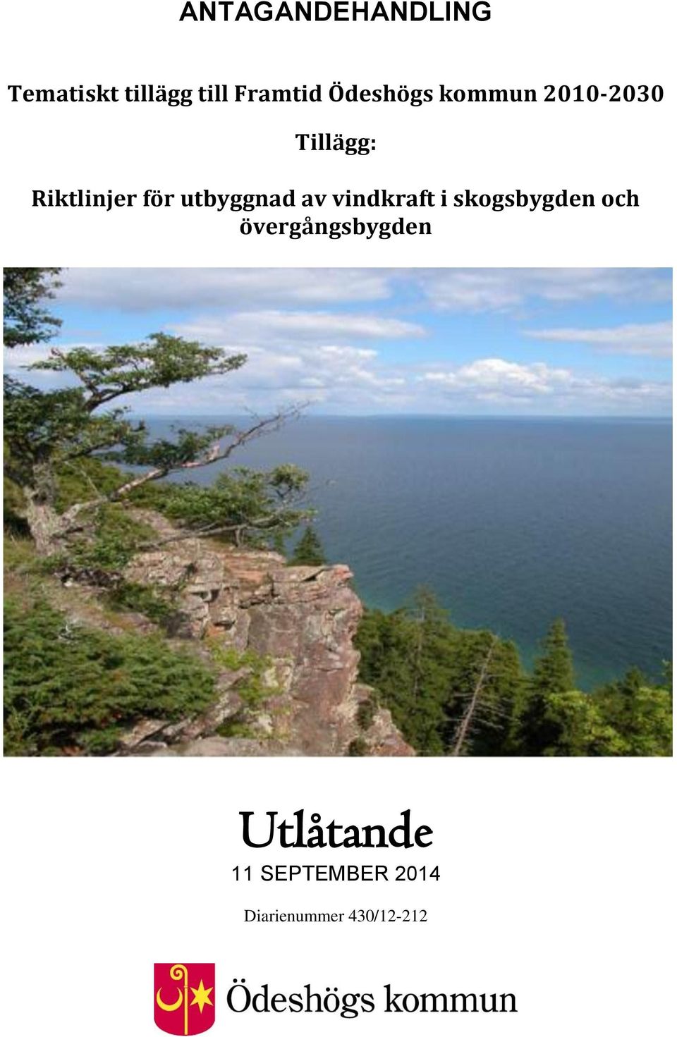 utbyggnad av vindkraft i skogsbygden och