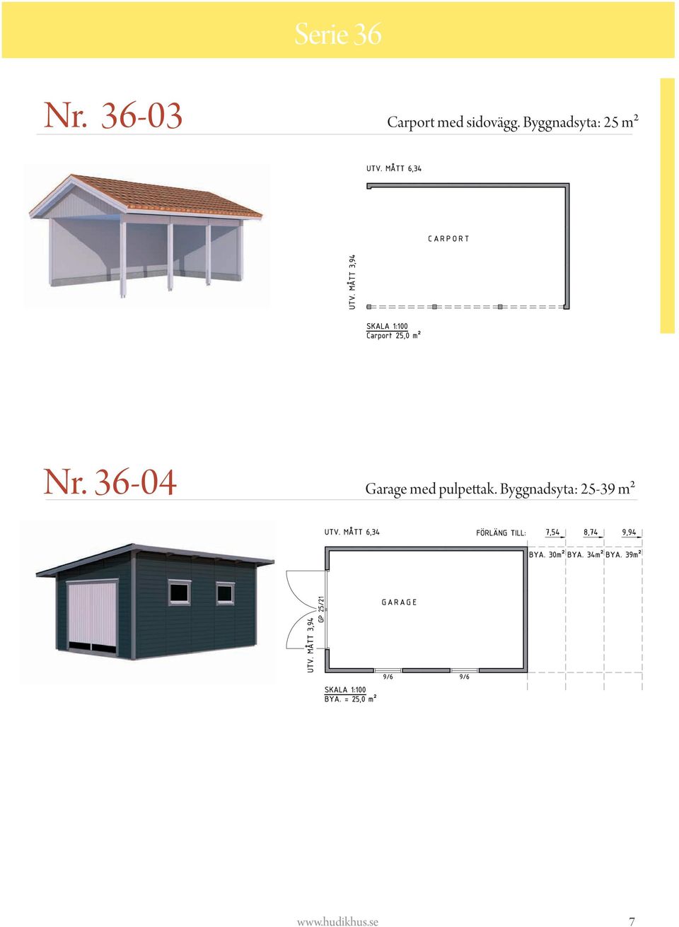 Byggnadsyta: 25 m² Nr.