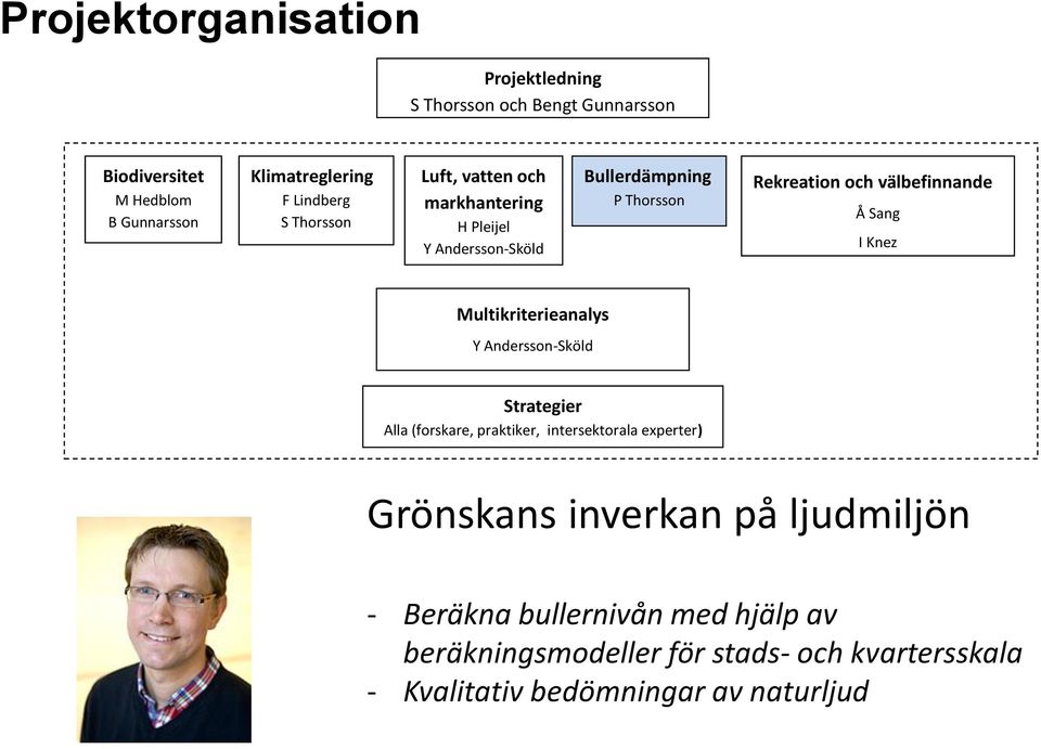 Sang I Knez Multikriterieanalys Strategier Alla (forskare, praktiker, intersektorala experter) Grönskans inverkan på