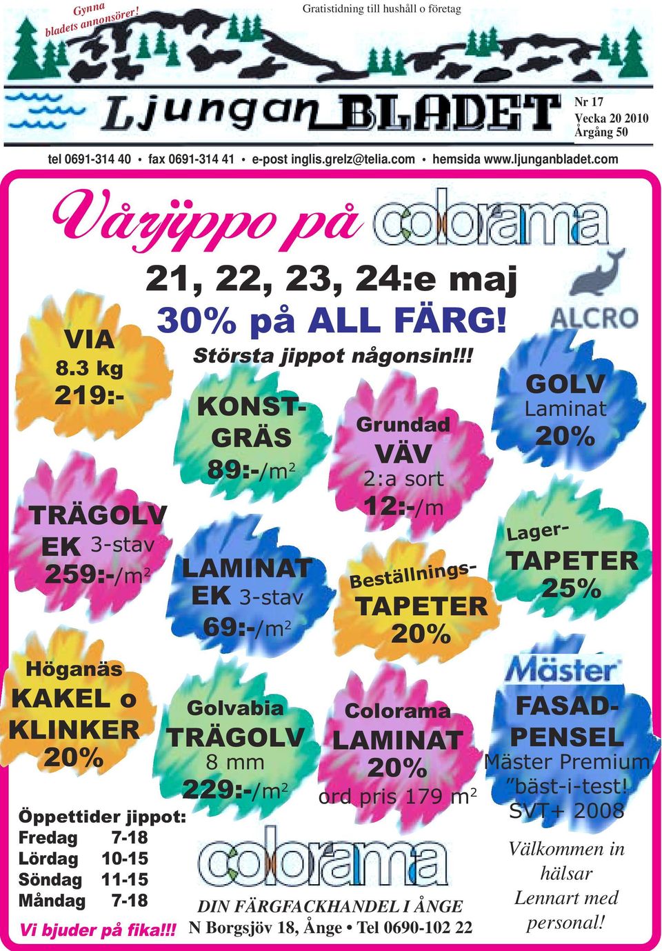 Största jippot någonsin!!! VIA 8.