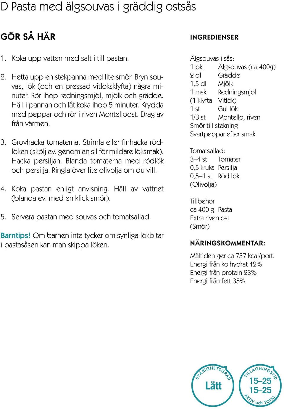 Strimla eller finhacka rödlöken (skölj ev. genom en sil för mildare löksmak). Hacka persiljan. Blanda tomaterna med rödlök och persilja. Ringla över lite olivolja om du vill. 4.