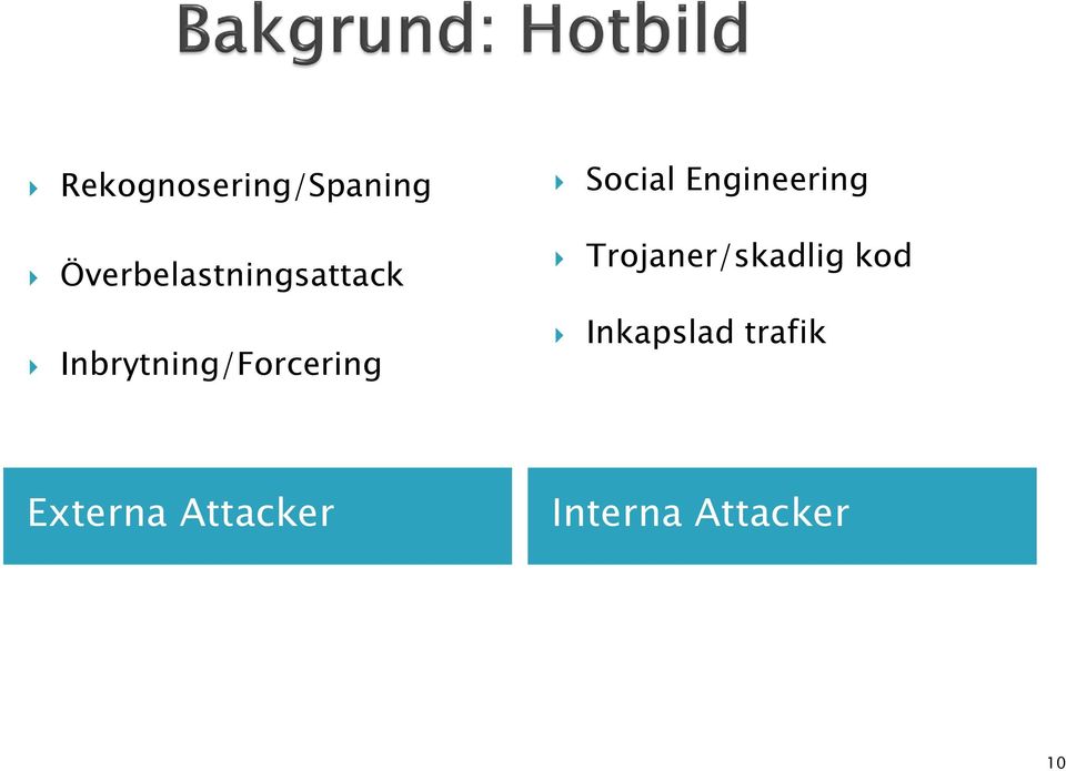 Trojaner/skadlig kod