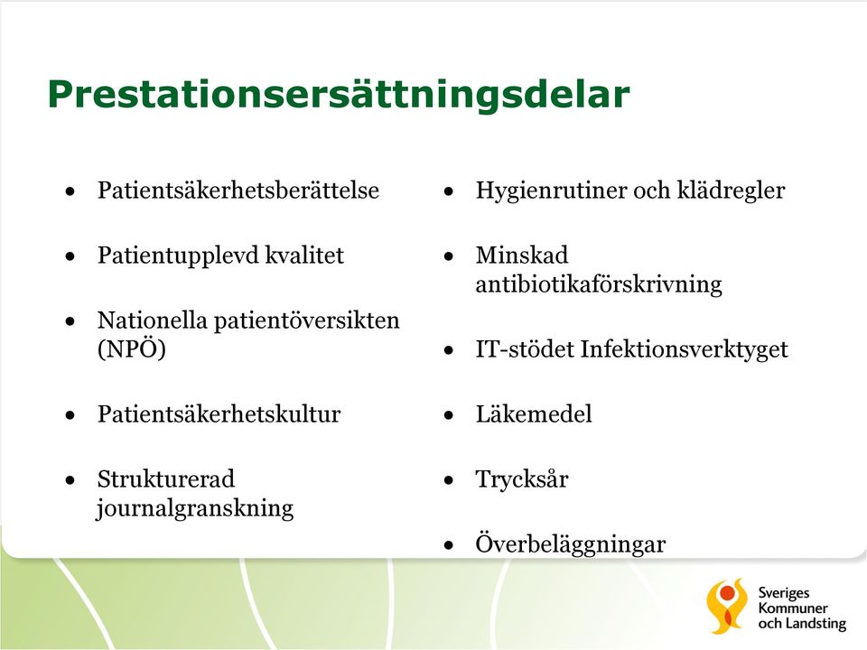 Minskad antibiotikaförskrivning IT-stödet Infektionsverktyget