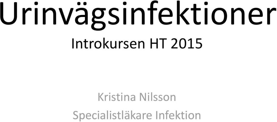 Kristina Nilsson
