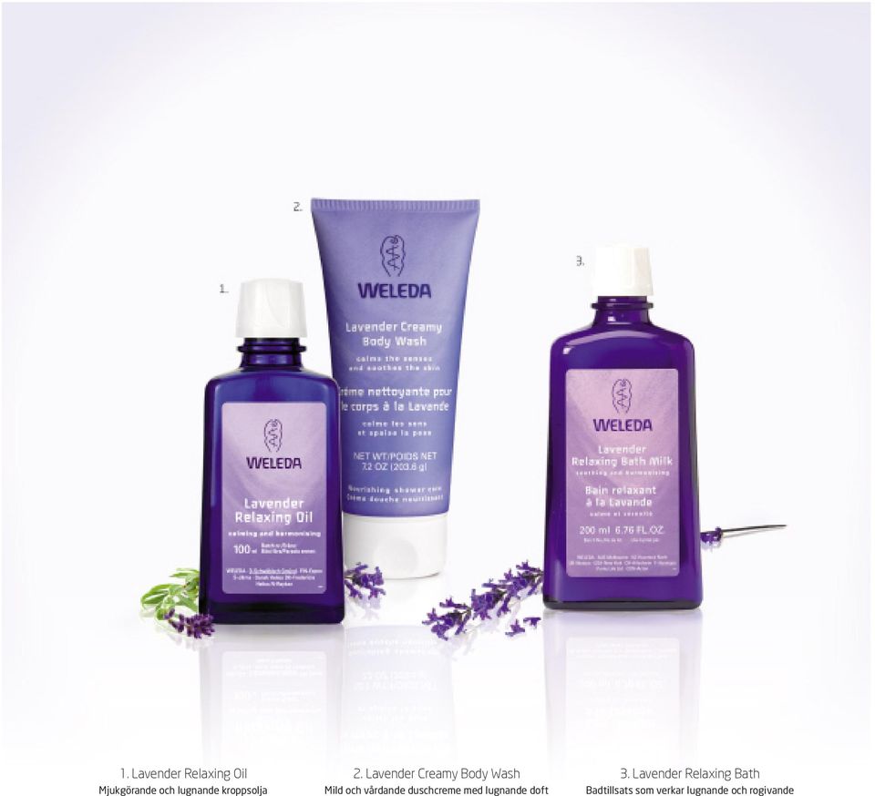 Lavender Creamy Body Wash Mild och vårdande