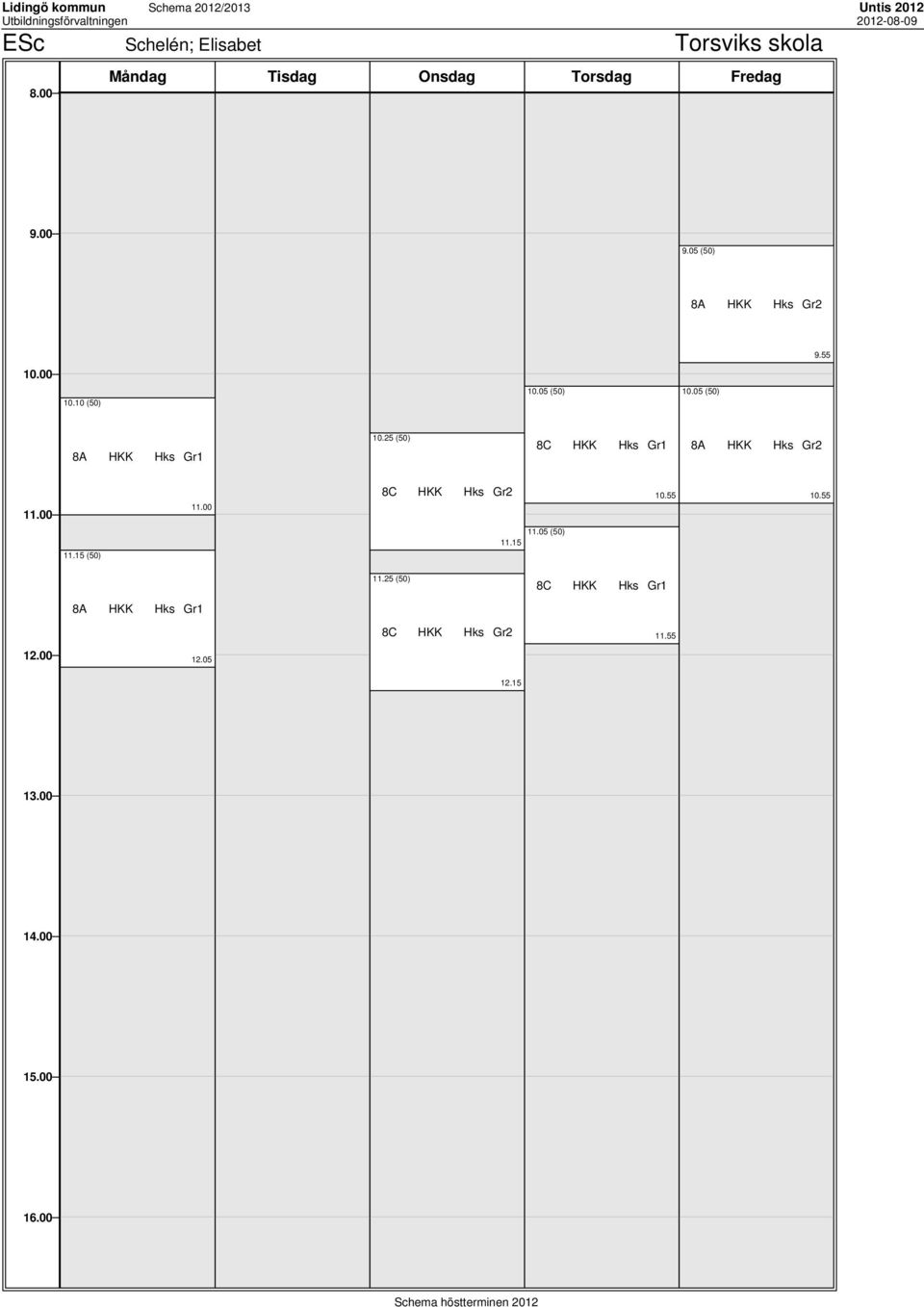 25 (50) 8C HKK Hks 8A HKK Hks 8C HKK Hks 10.55 10.55 11.