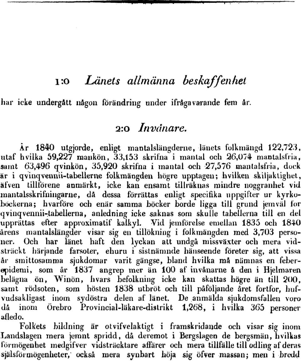 maniaisfria, dock är i qvinqvennii-tabellern.