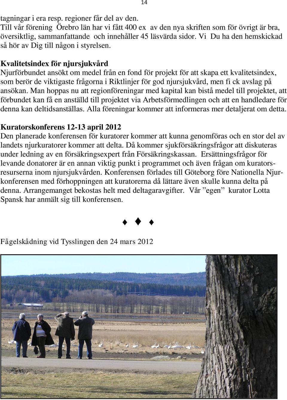 Vi Du ha den hemskickad så hör av Dig till någon i styrelsen.