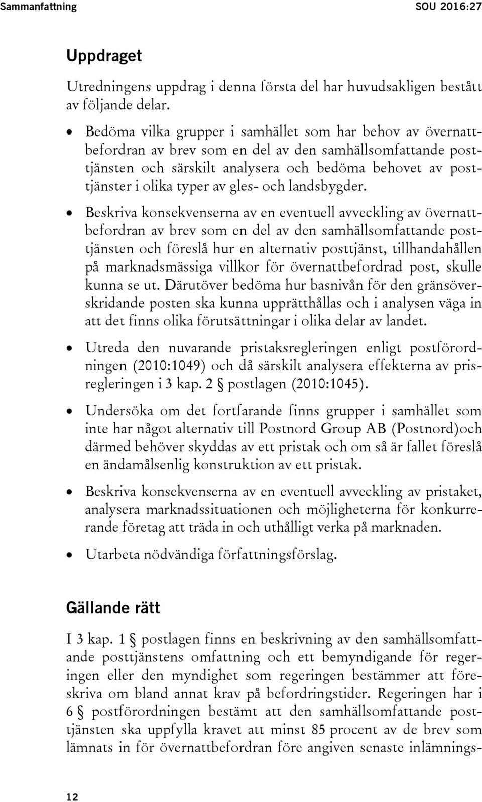 av gles- och landsbygder.
