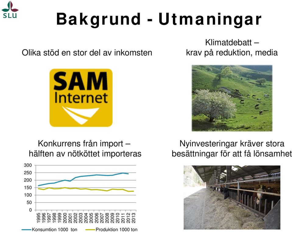 besättningar för att få lönsamhet 300 250 200 150 100 50 0 1995 1996 1997 1998 1999 2000 2001