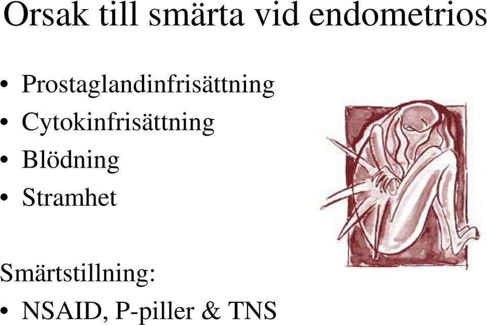 Cytokinfrisättning Blödning