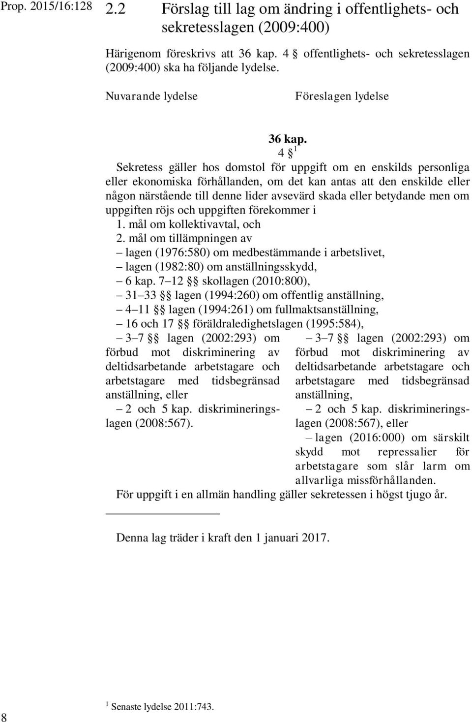 4 1 Sekretess gäller hos domstol för uppgift om en enskilds personliga eller ekonomiska förhållanden, om det kan antas att den enskilde eller någon närstående till denne lider avsevärd skada eller