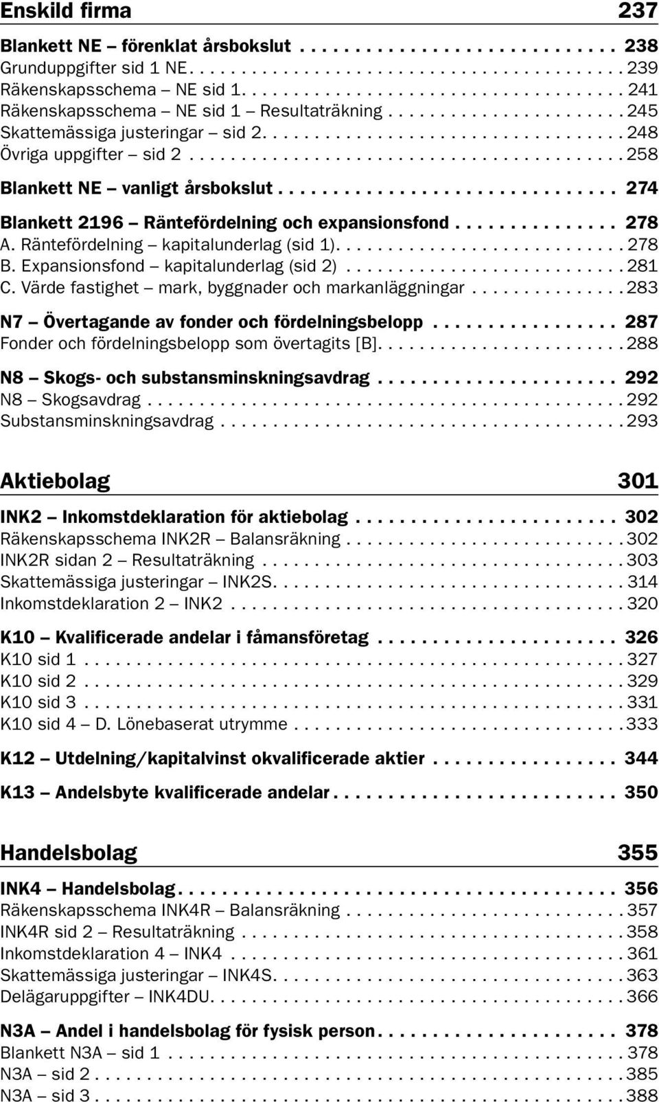 Expansionsfond kapitalunderlag (sid 2)... 281 C. Värde fastighet mark, byggnader och markanläggningar...283 N7 Övertagande av fonder och fördelningsbelopp.