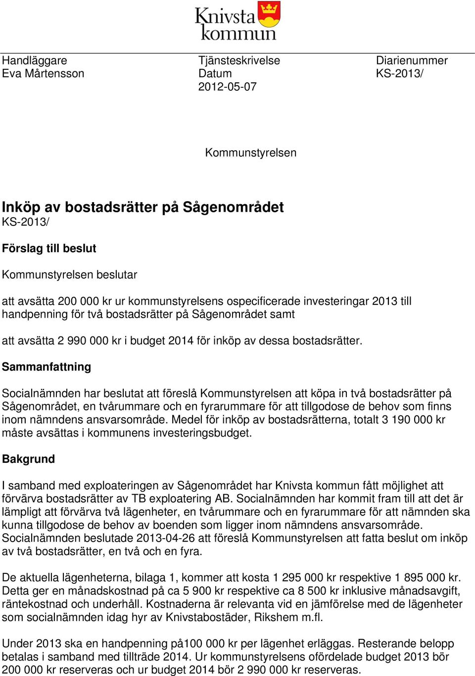 bostadsrätter.