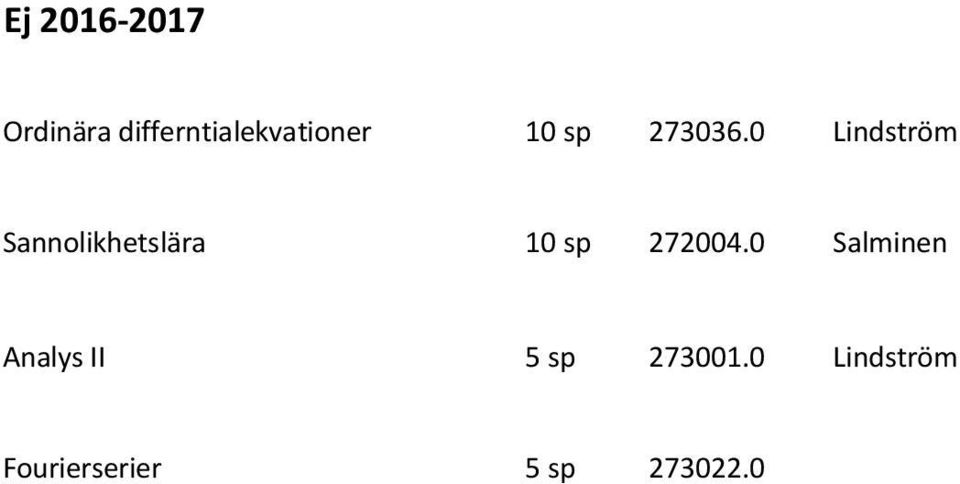 0 Lindström Sannolikhetslära 10 sp 272004.