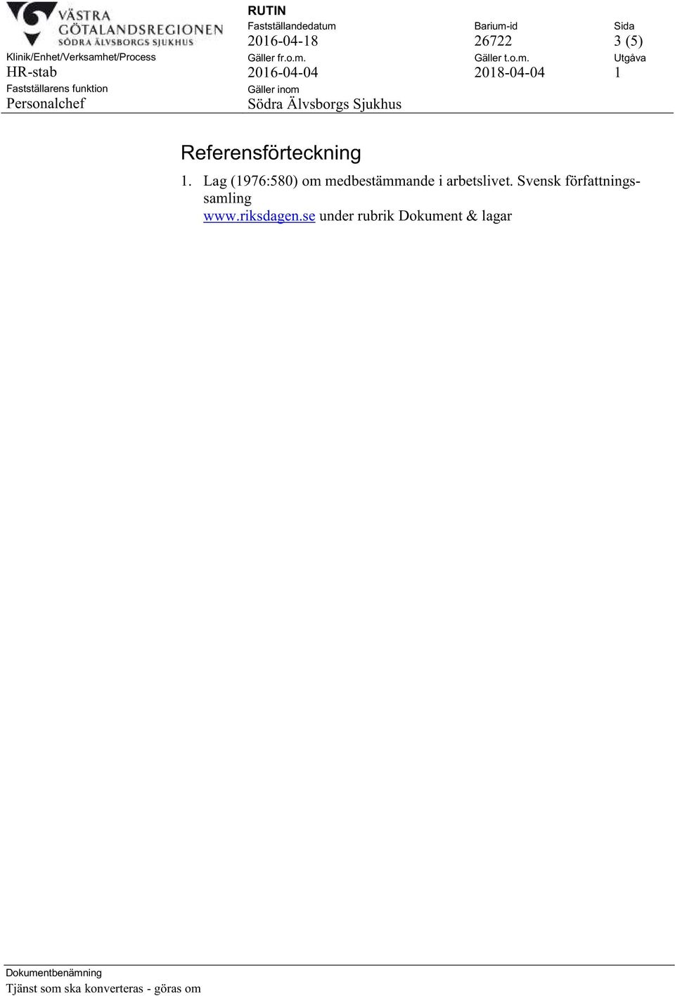 Lag (1976:580) om medbestämmande i