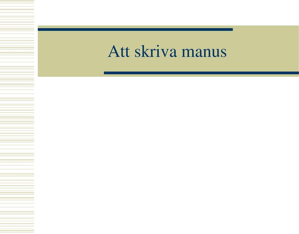 manus