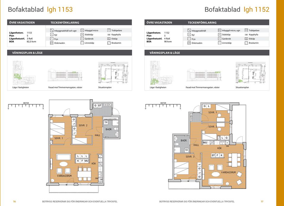 1152 Plan 5 Lägenhetsstrl.