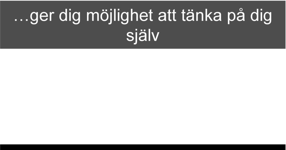 att tänka