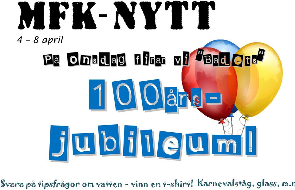 jubileum!