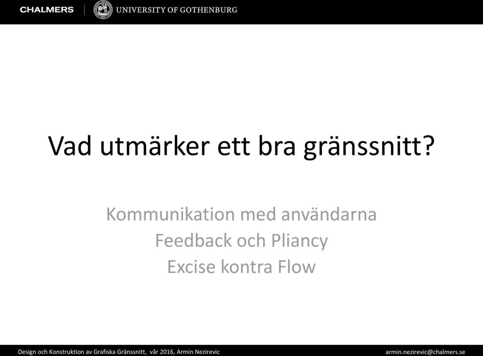 Kommunikation med