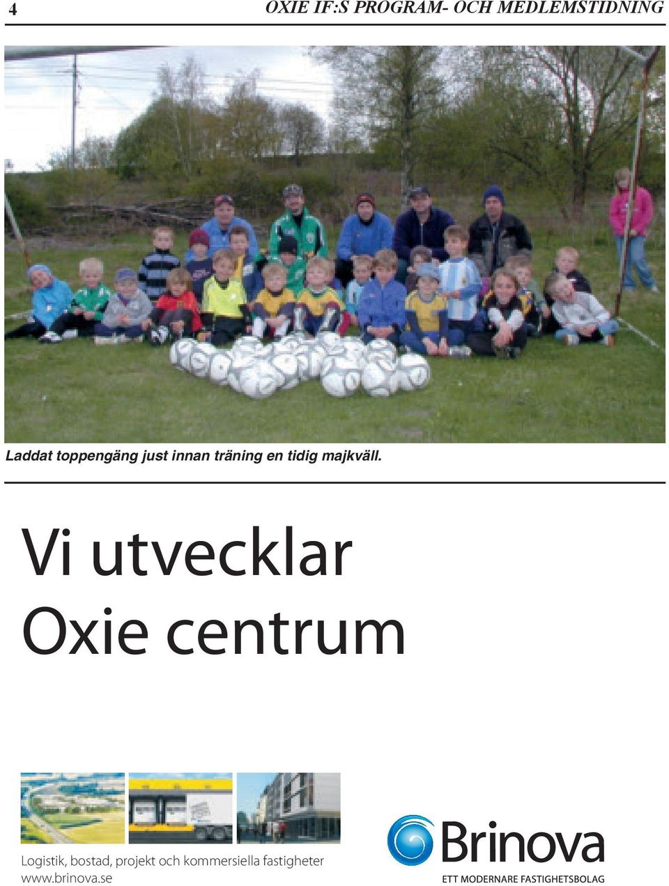 Vi utvecklar Oxie centrum Logistik, bostad,