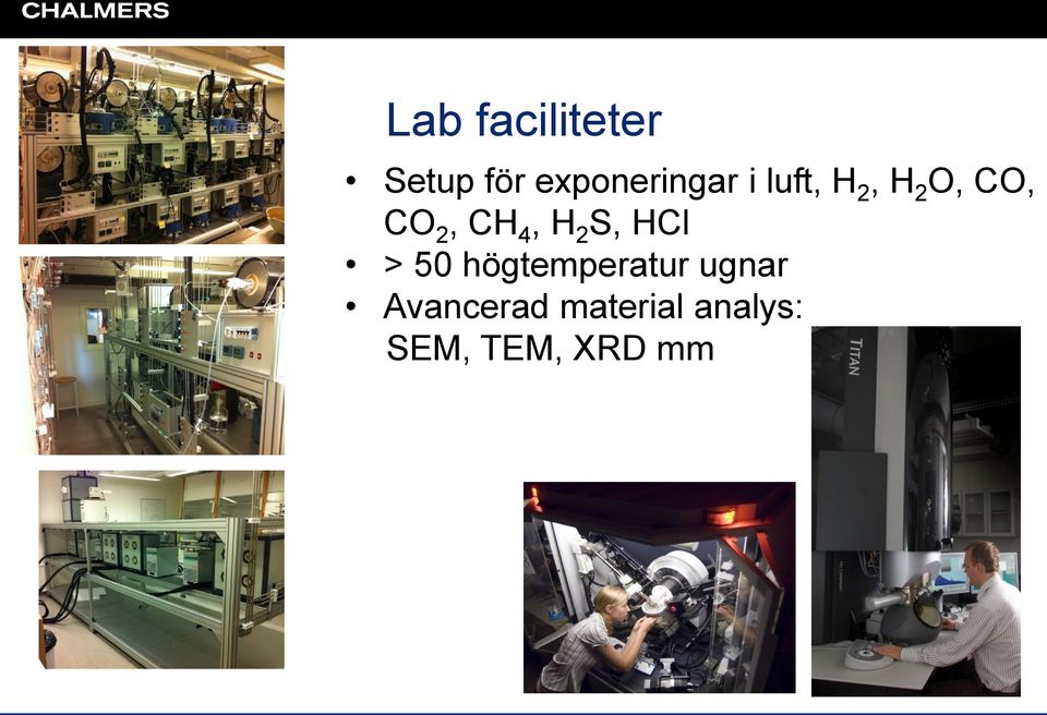 2 S, HCl > 50 högtemperatur ugnar