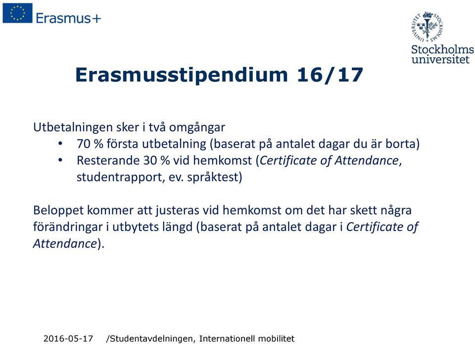 (CertificateofAttendance, studentrapport, ev.