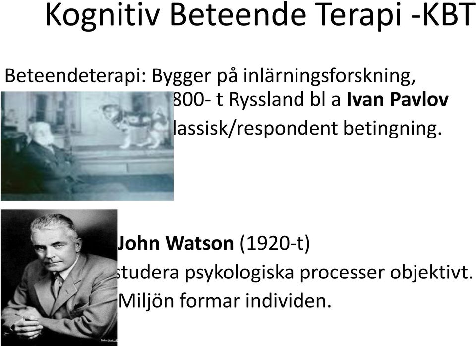 klassisk/respondent betingning.