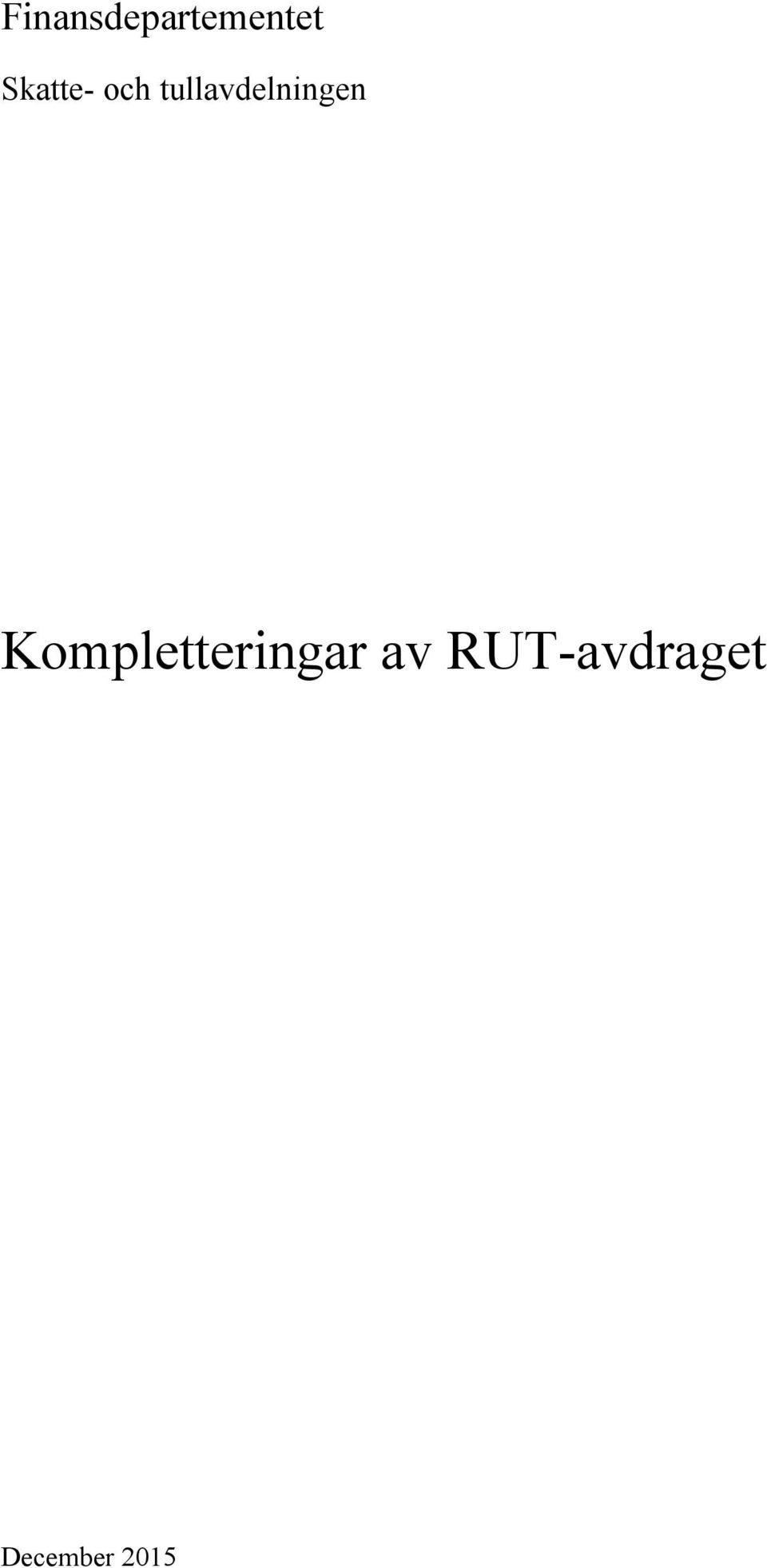 tullavdelningen