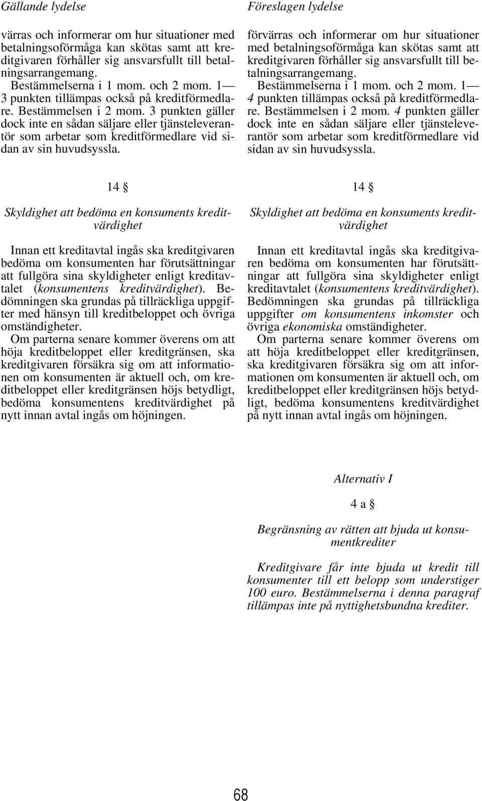 3 punkten gäller dock inte en sådan säljare eller tjänsteleverantör som arbetar som kreditförmedlare vid sidan av sin huvudsyssla.