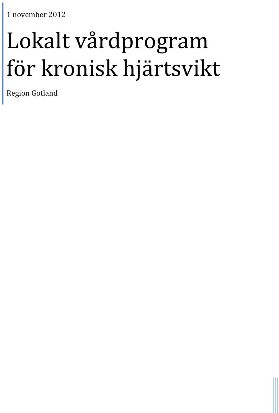 vårdprogram för