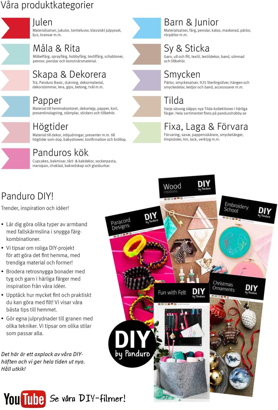 Högtider Material till dekor, inbjudningar, presenter m.m. till högtider som dop, babyshower, konfirmation och bröllop.