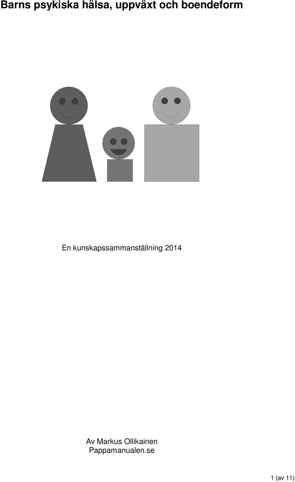 kunskapssammanställning 2014