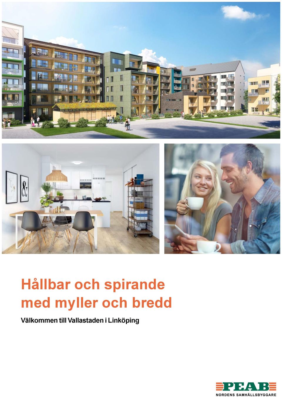 och bredd Välkommen