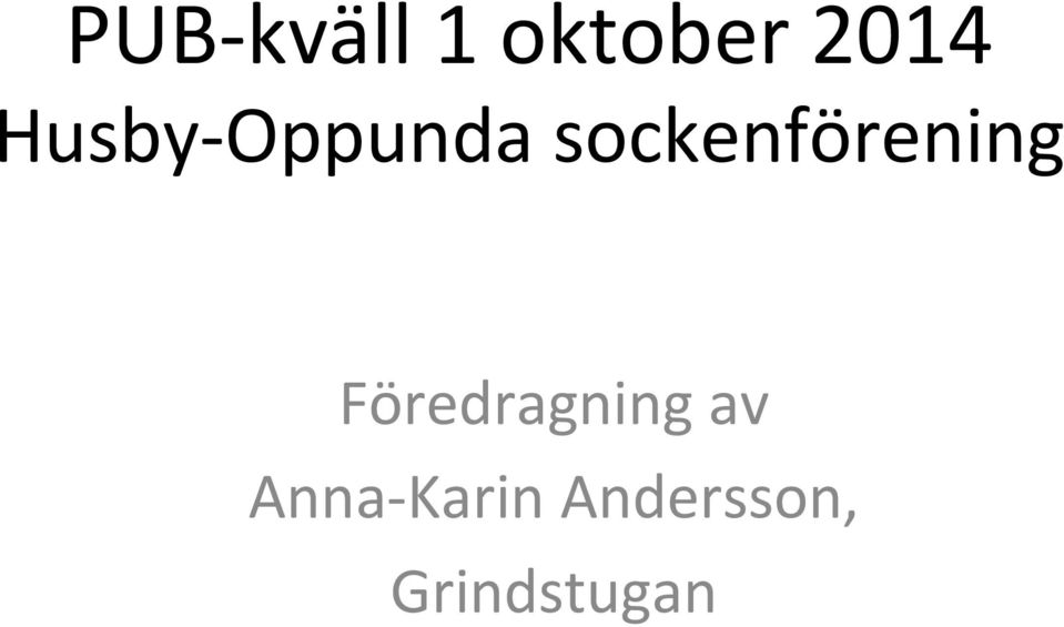 sockenförening