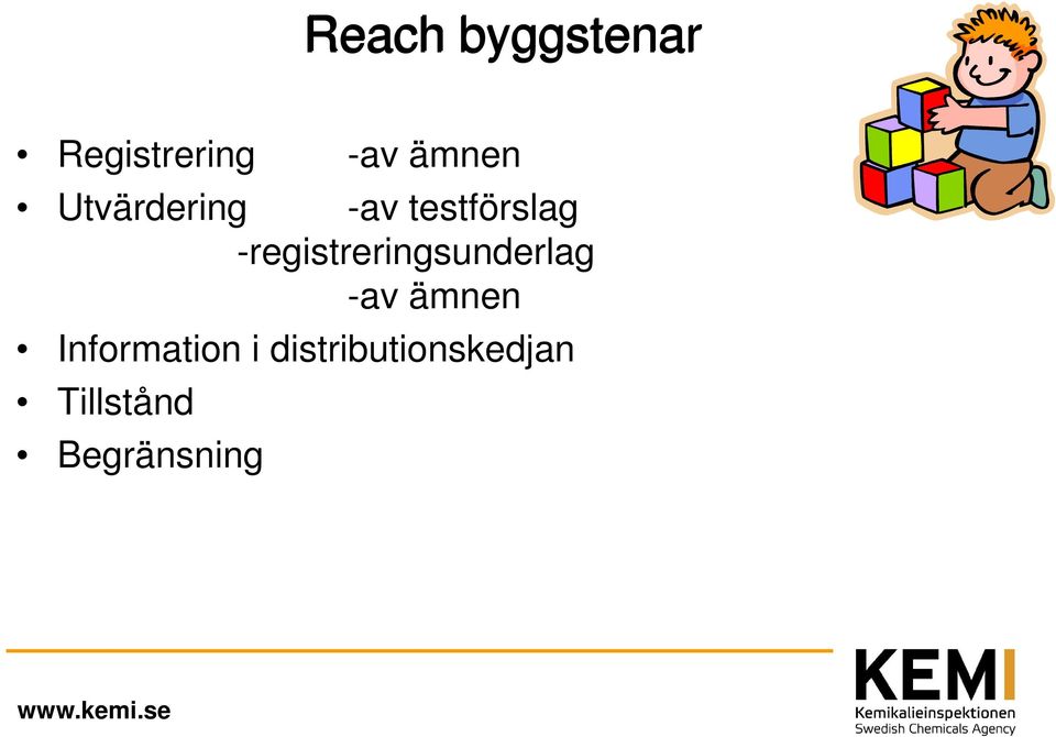 -registreringsunderlag -av ämnen