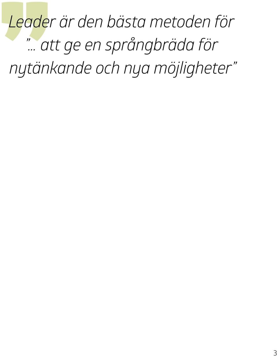 språngbräda för