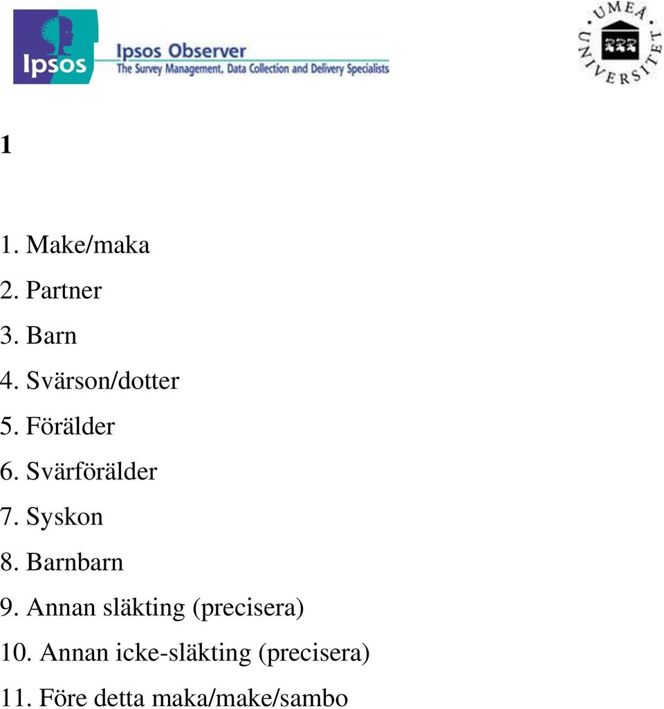 Syskon 8. Barnbarn 9.